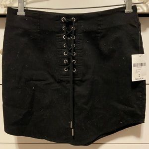 Forever 21 lace up skirt